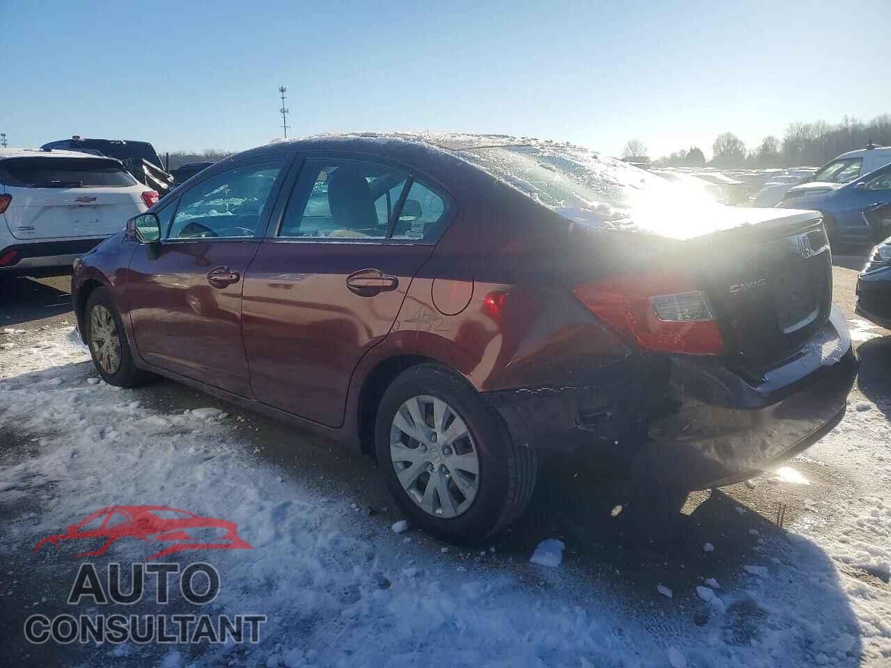 HONDA CIVIC 2012 - 2HGFB2F51CH605813