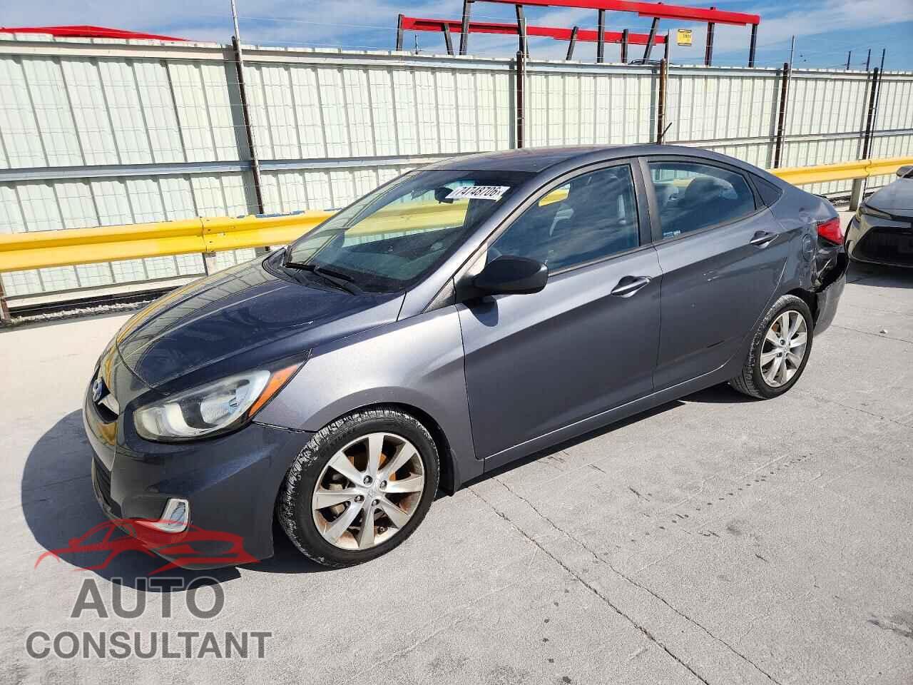 HYUNDAI ACCENT 2012 - KMHCU4AE9CU159885