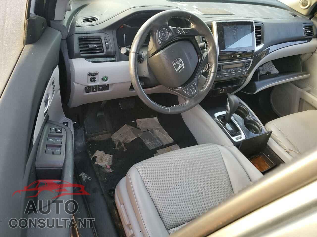 HONDA RIDGELINE 2017 - 5FPYK3F77HB038381