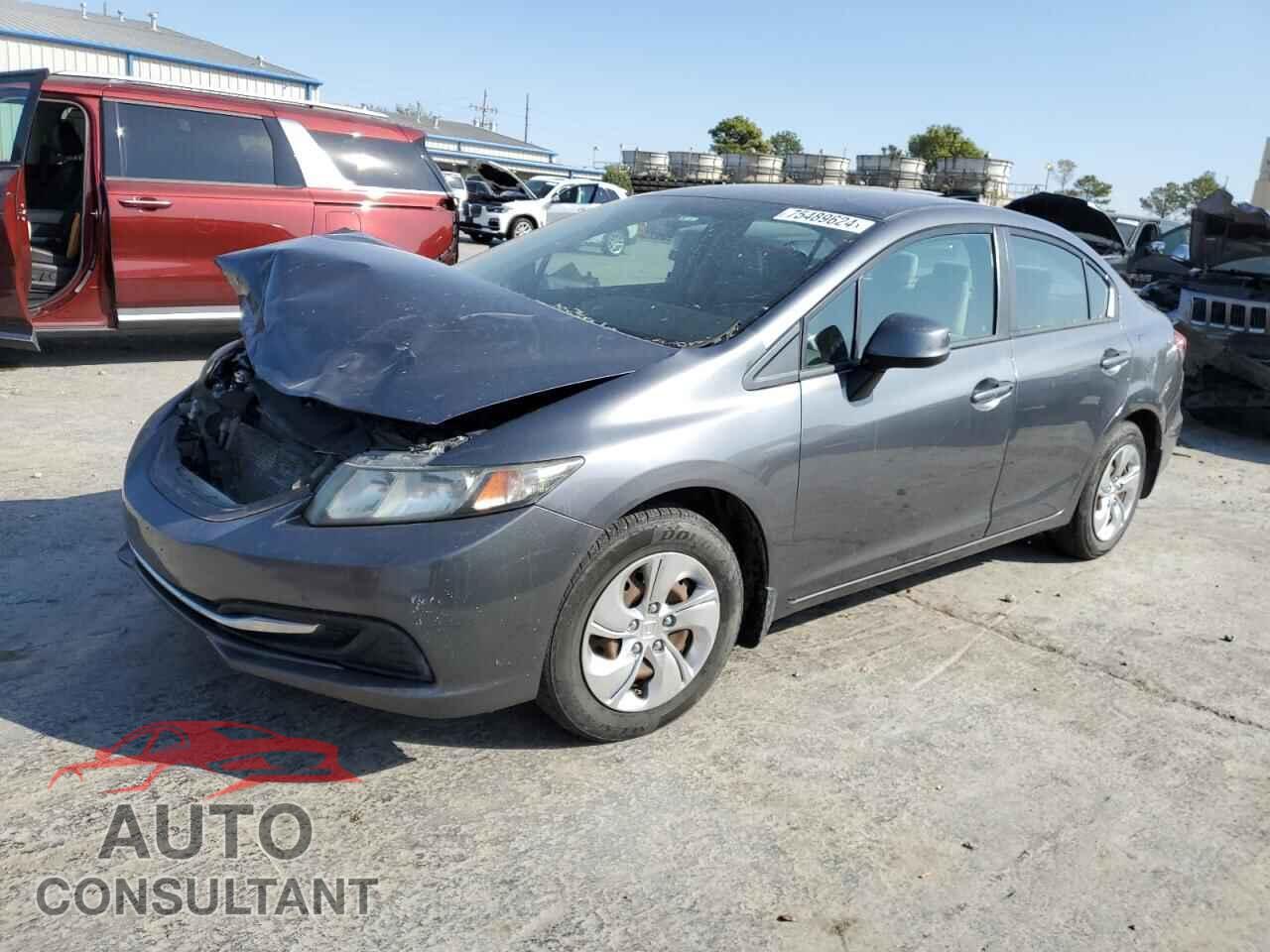 HONDA CIVIC 2013 - 19XFB2F52DE026048