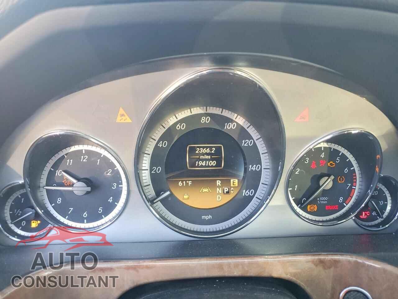 MERCEDES-BENZ E-CLASS 2012 - WDDHF5KB7CA569378