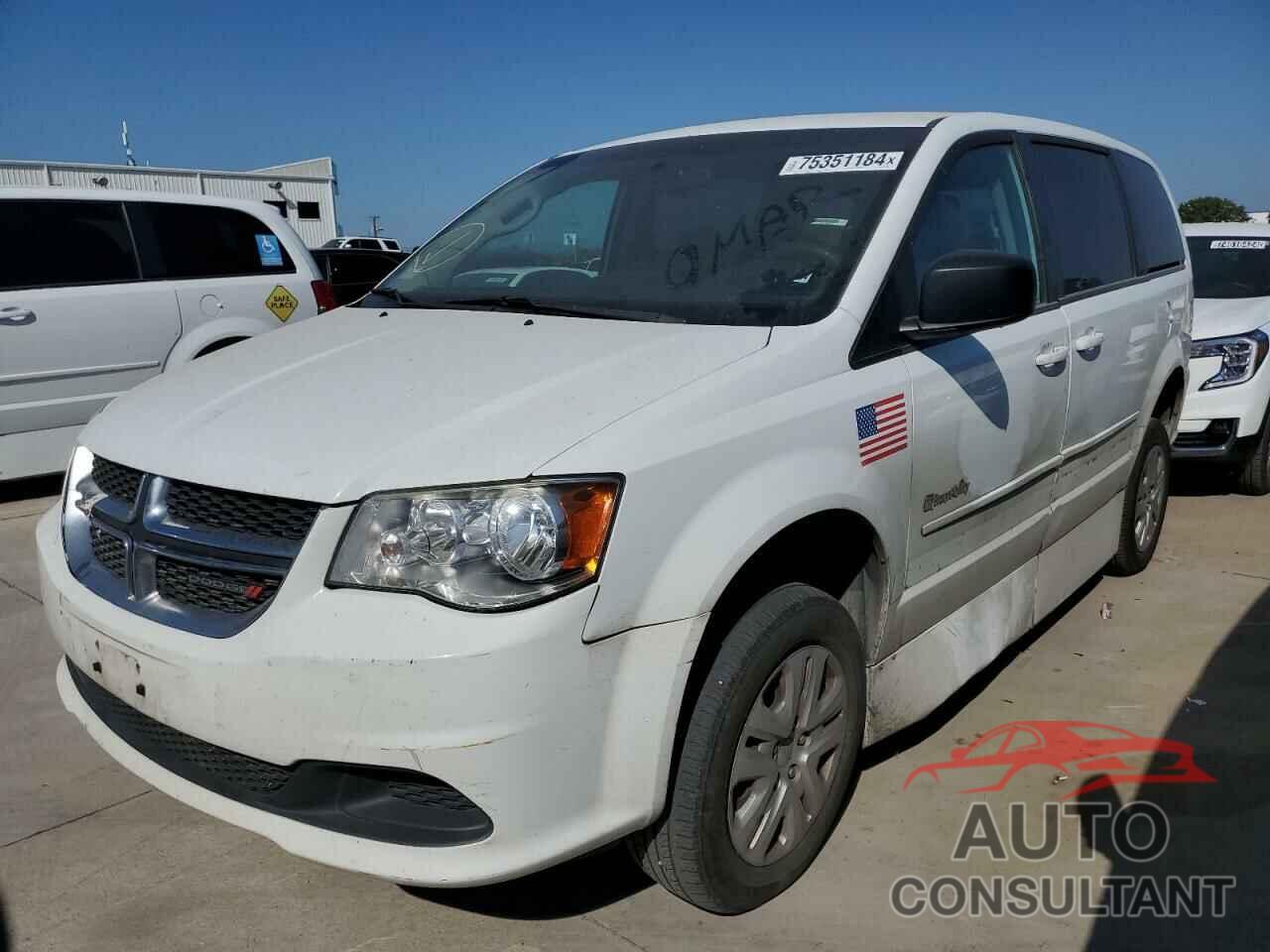 DODGE CARAVAN 2017 - 2C4RDGBG5HR776530