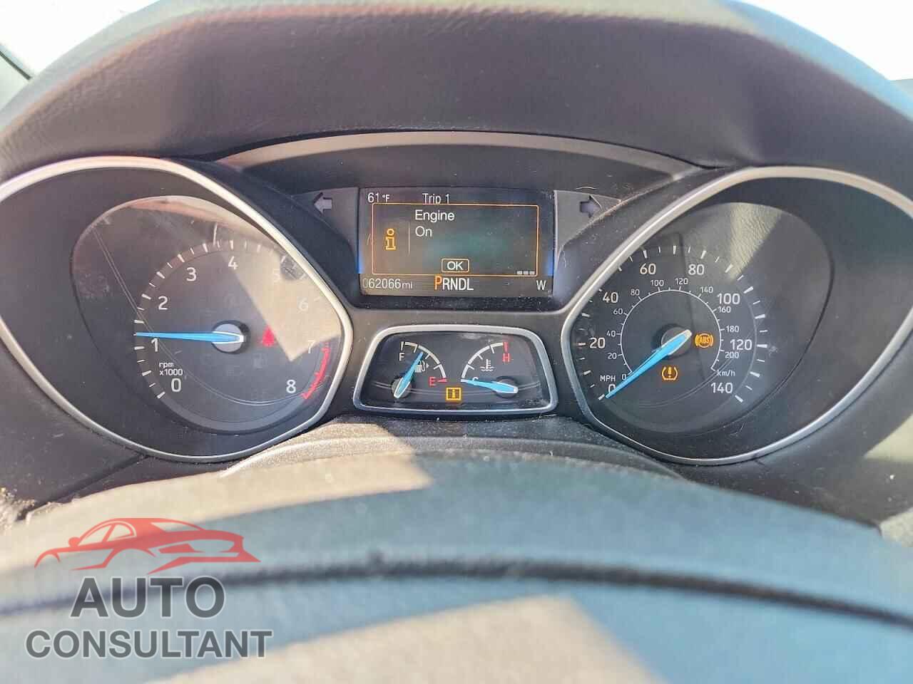 FORD FOCUS 2017 - 1FADP3F22HL205584