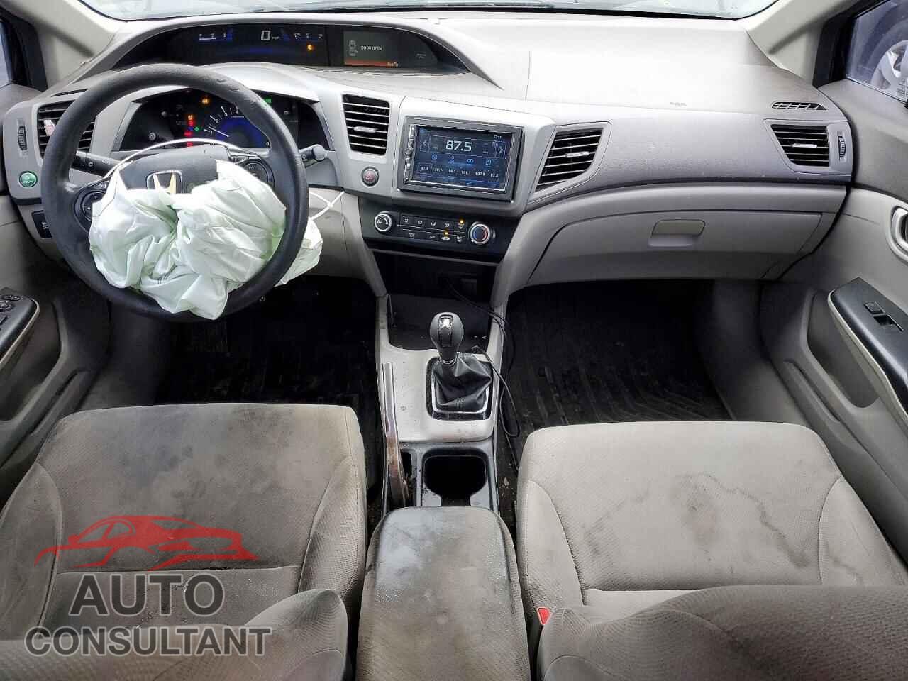 HONDA CIVIC 2012 - 19XFB2E58CE071429