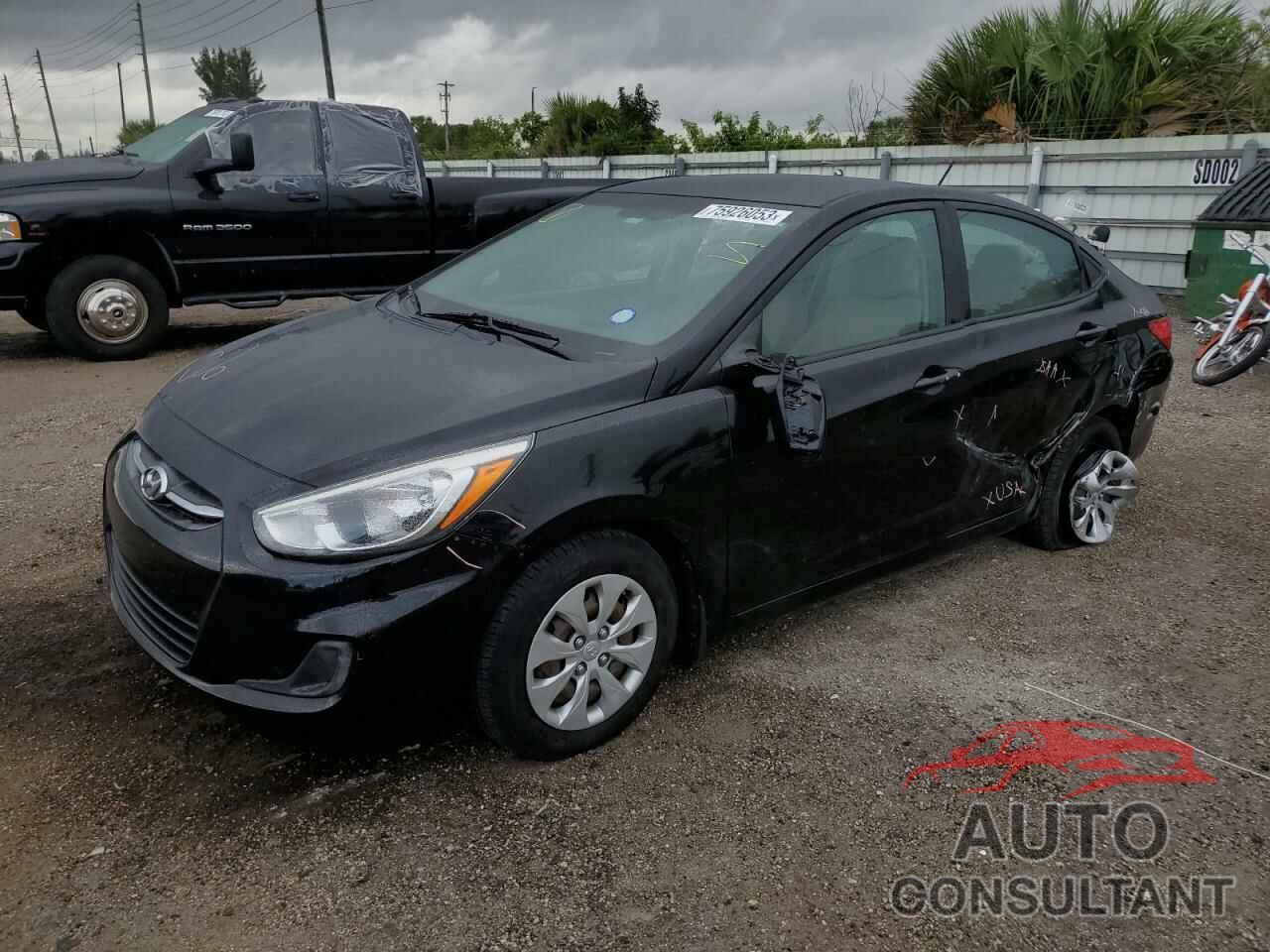 HYUNDAI ACCENT 2016 - KMHCT4AEXGU160746