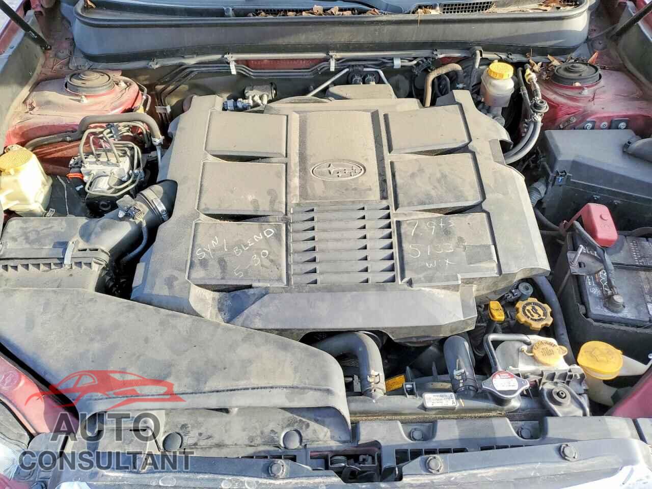 SUBARU OUTBACK 2012 - 4S4BRDKC7C2287581