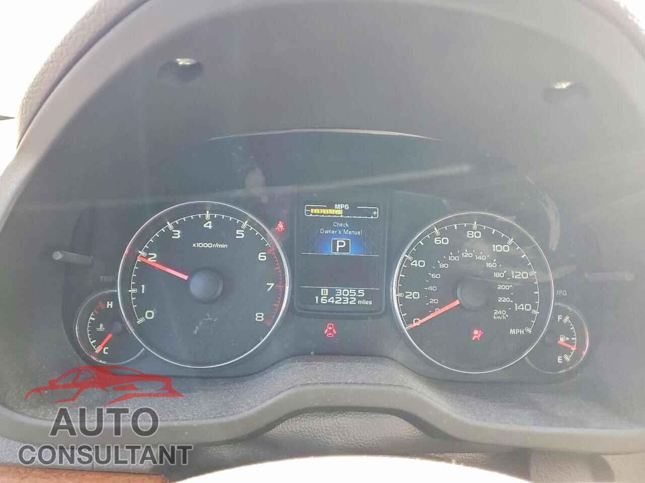 SUBARU OUTBACK 2013 - 4S4BRBKC4D3321007