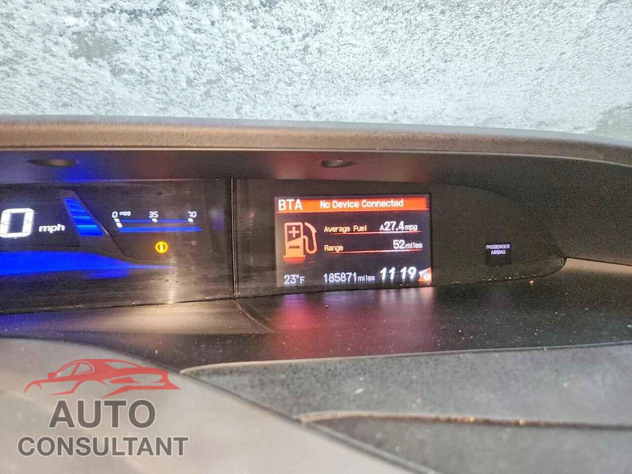 HONDA CIVIC 2012 - 2HGFG3A84CH507271