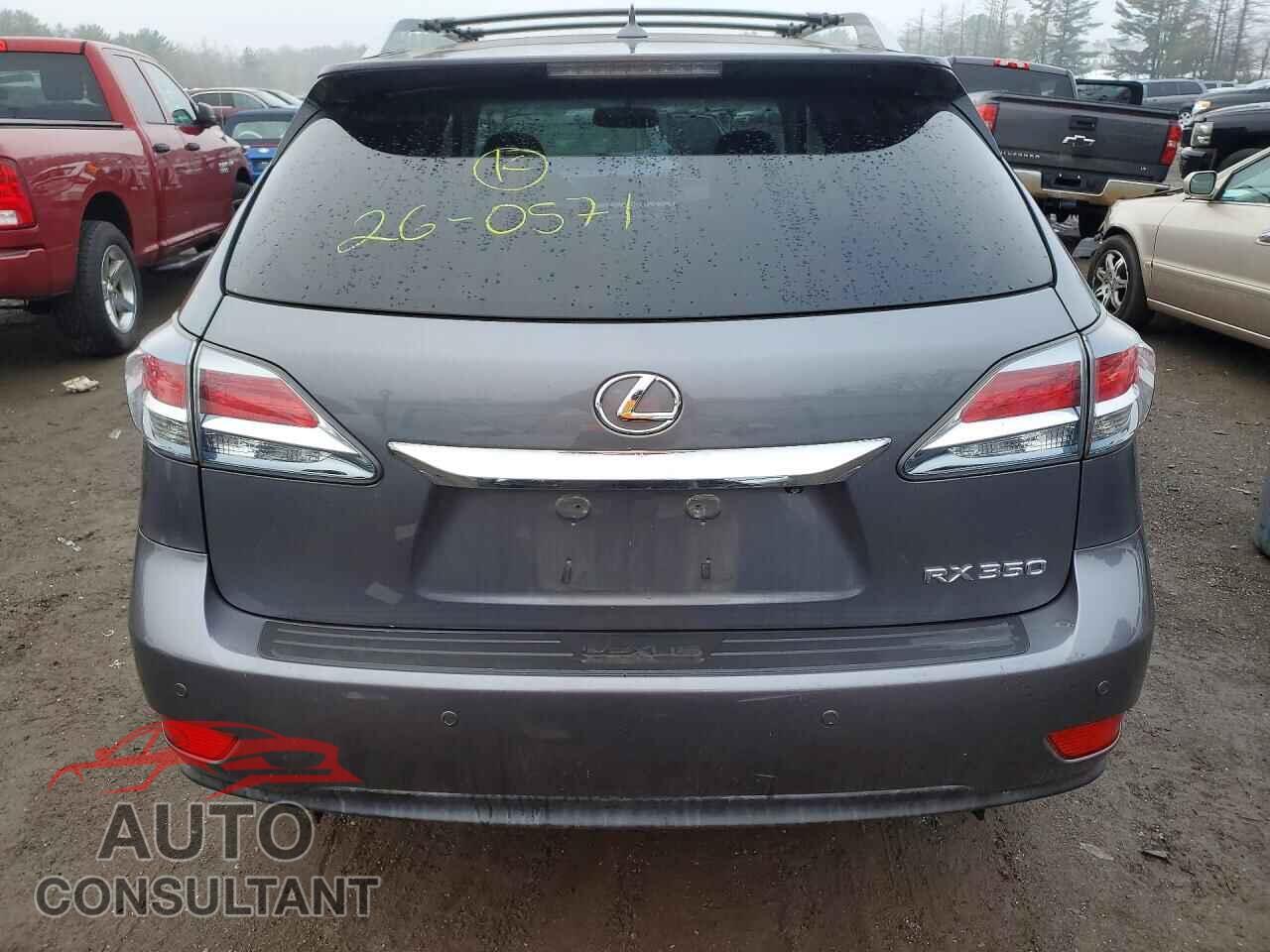 LEXUS RX350 2013 - 2T2BK1BAXDC214595