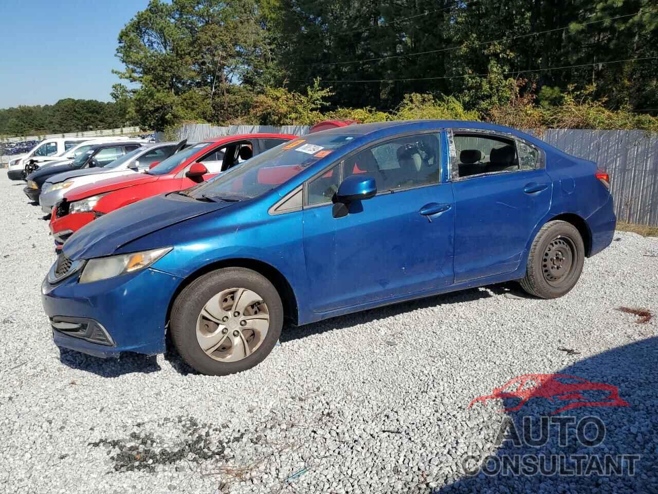 HONDA CIVIC 2013 - 19XFB2F55DE030465