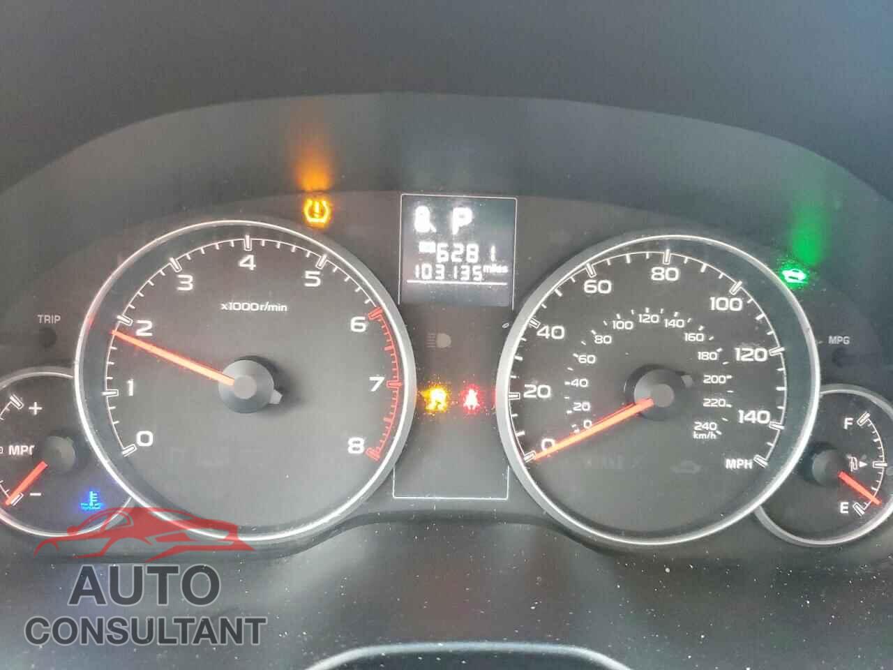 SUBARU OUTBACK 2014 - 4S4BRBCC8E3264228