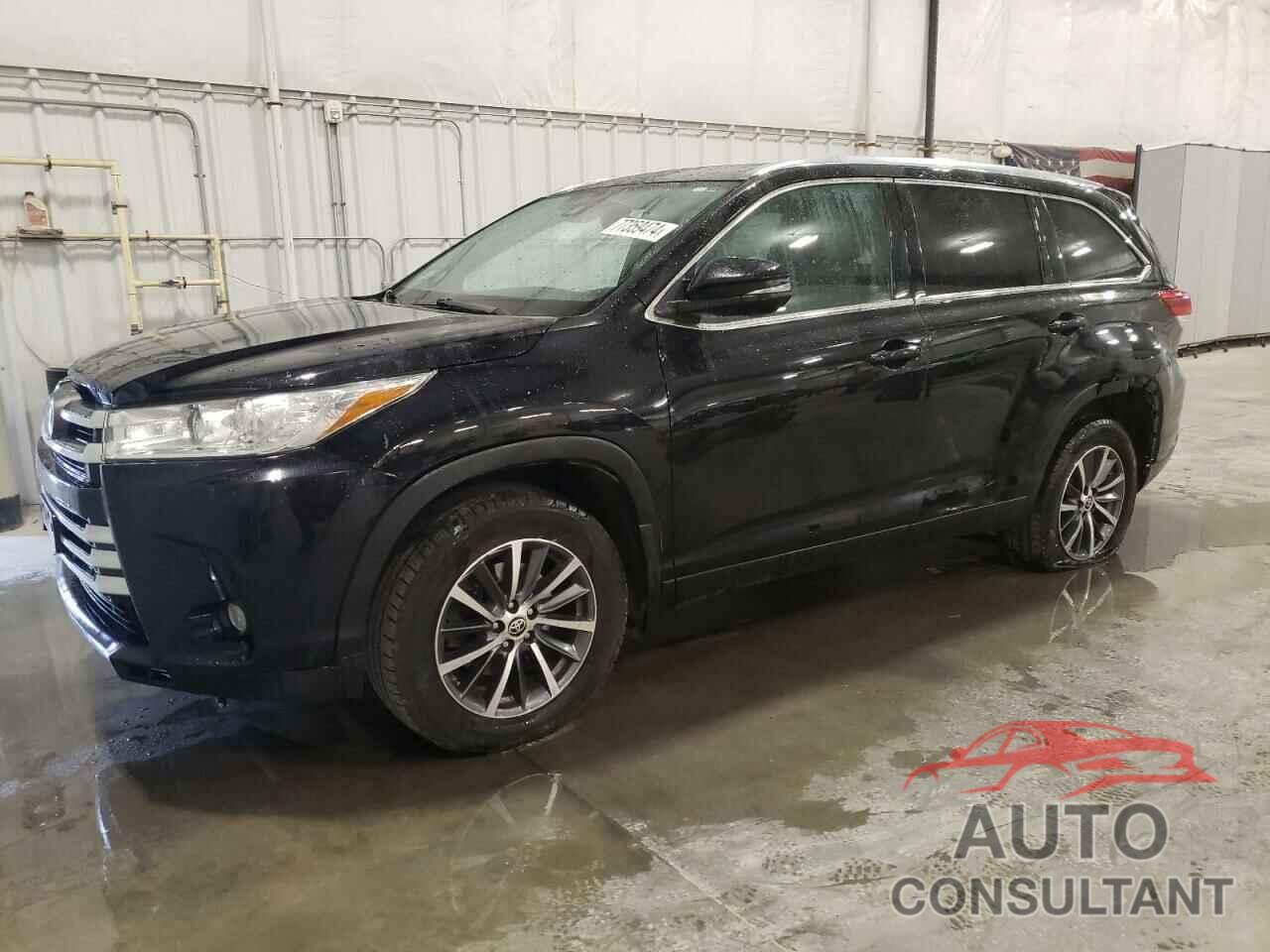 TOYOTA HIGHLANDER 2019 - 5TDJZRFH1KS626779