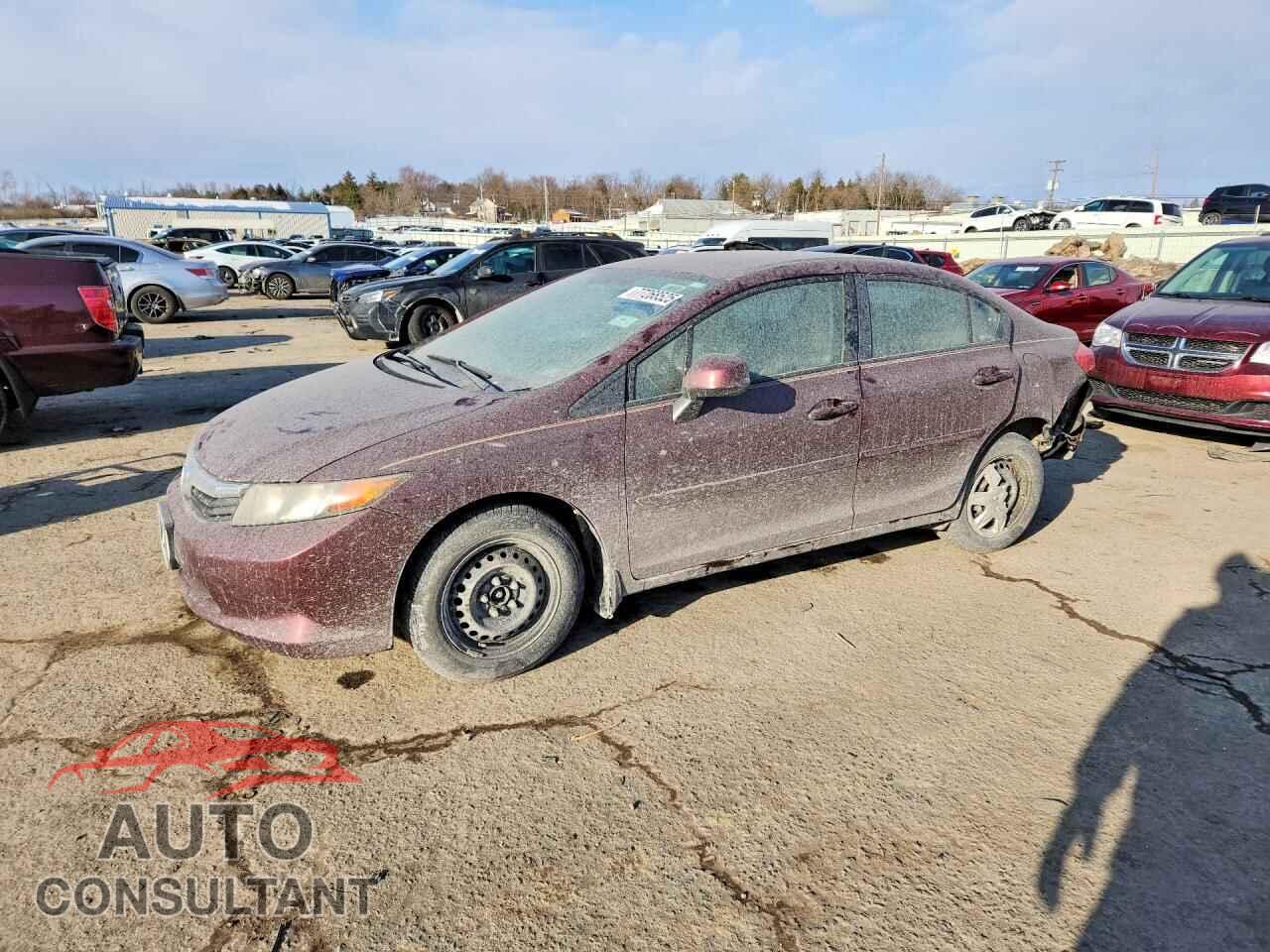 HONDA CIVIC 2012 - 2HGFB2F52CH596393