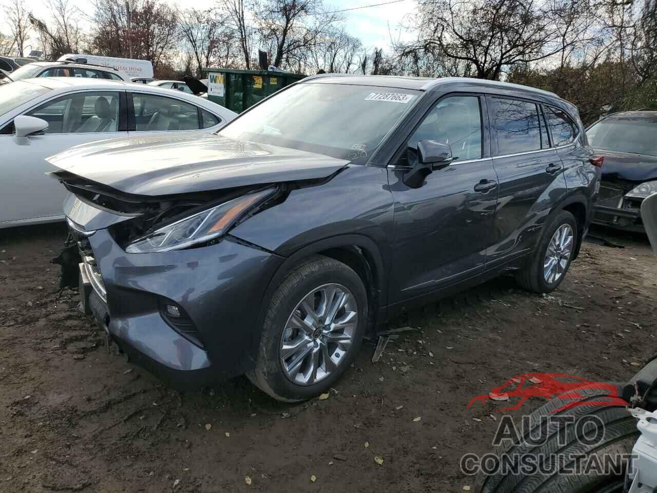 TOYOTA HIGHLANDER 2020 - 5TDDZRBH2LS016054