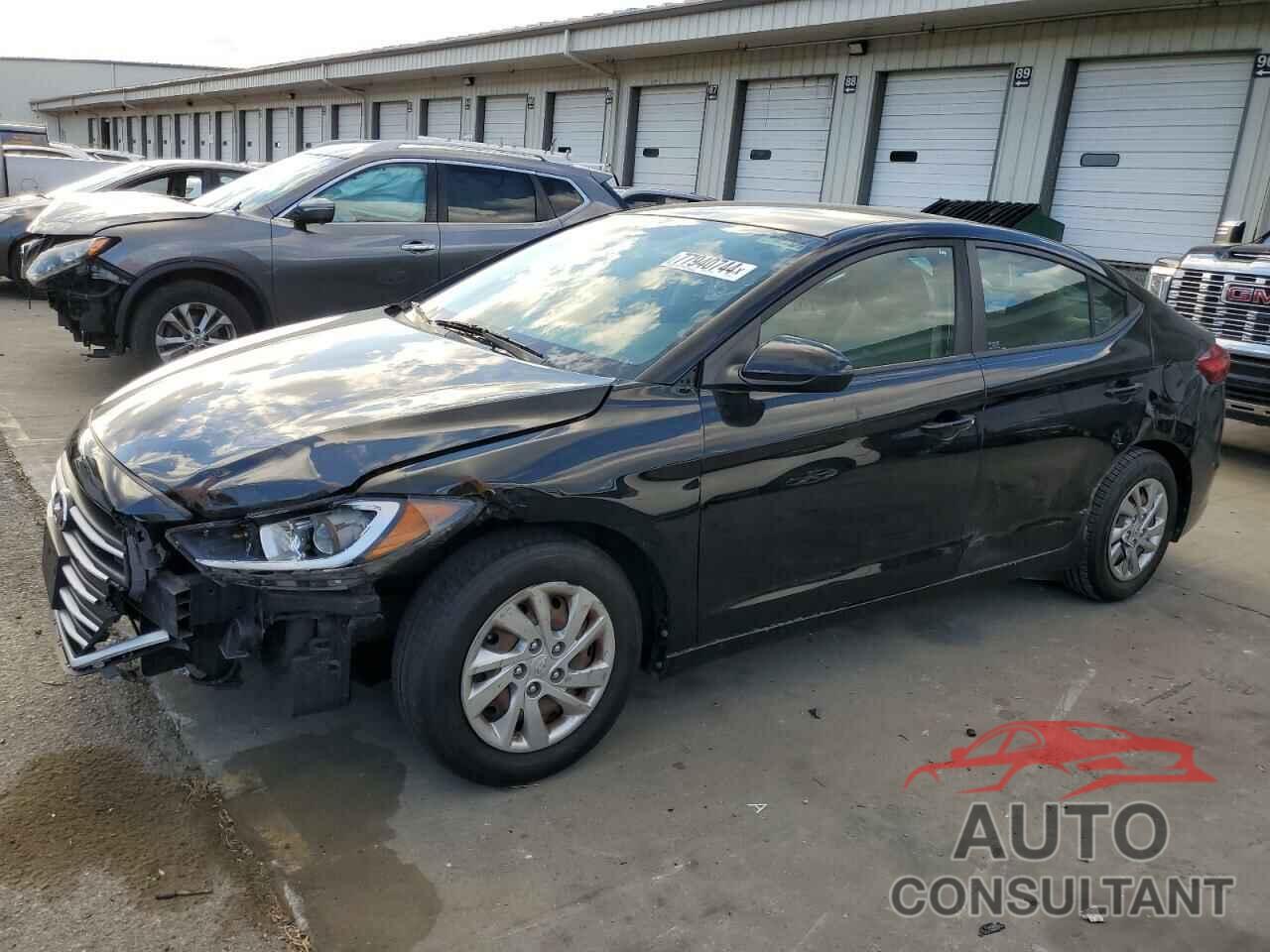 HYUNDAI ELANTRA 2018 - KMHD74LF9JU538352