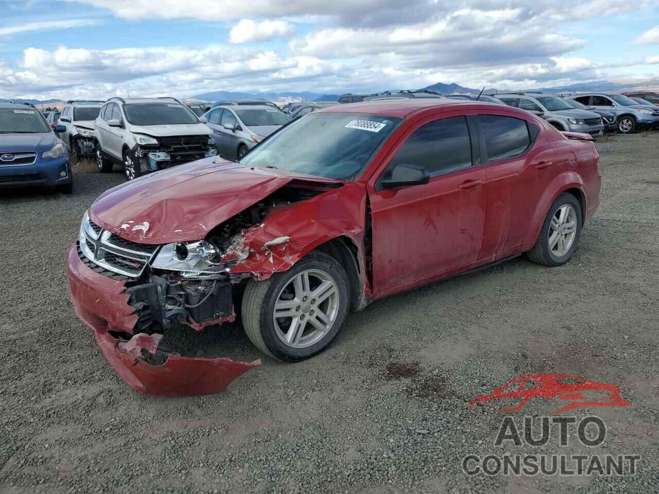 DODGE AVENGER 2013 - 1C3CDZAG3DN610926