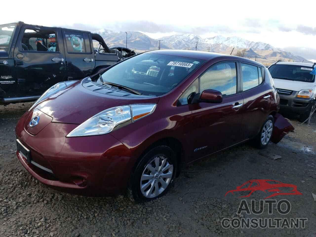 NISSAN LEAF 2017 - 1N4BZ0CP7HC306507