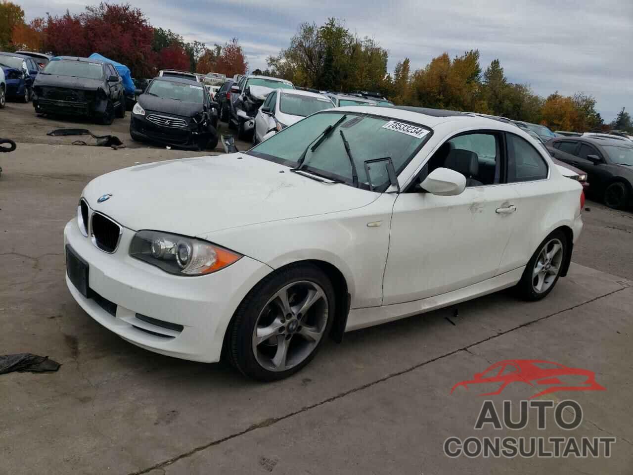 BMW 1 SERIES 2011 - WBAUP9C51BVL89887