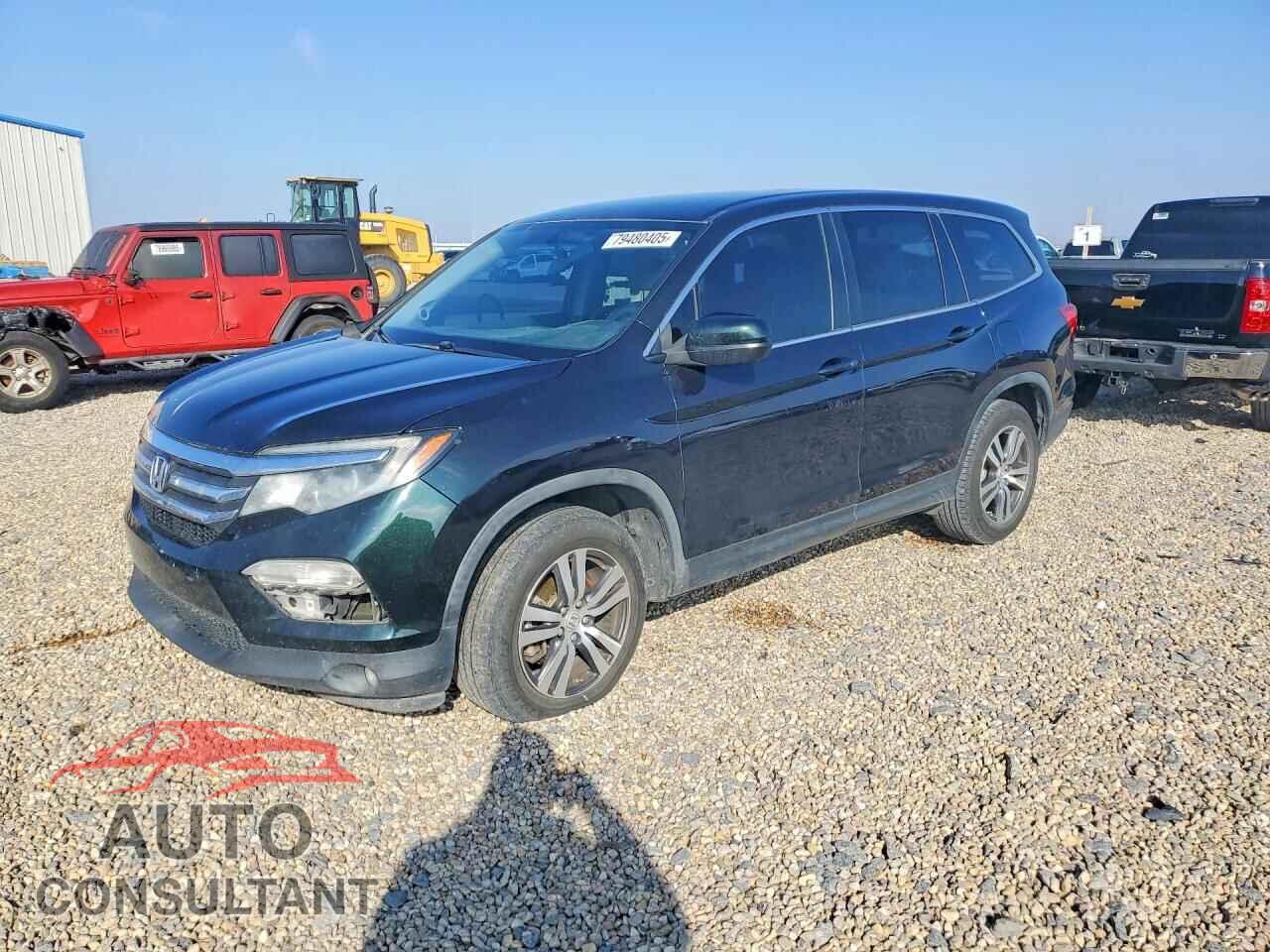 HONDA PILOT 2017 - 5FNYF5H34HB045792
