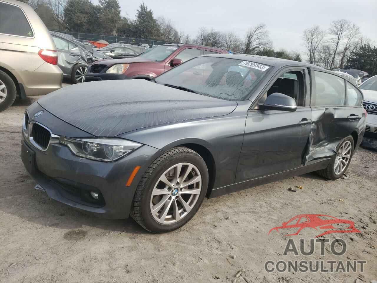 BMW 3 SERIES 2018 - WBA8E5G5XJNV02017