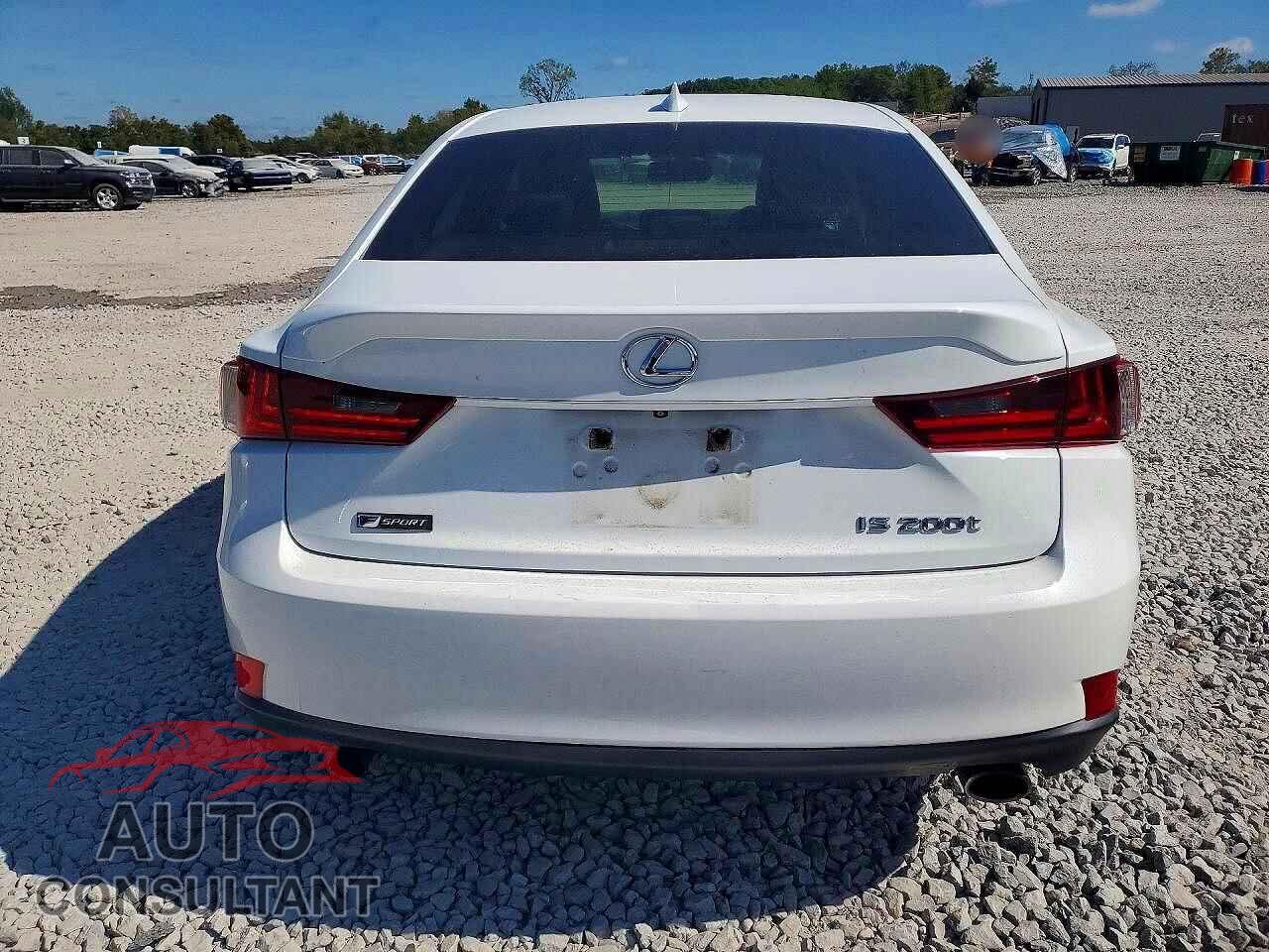LEXUS IS 2016 - JTHBA1D24G5020982