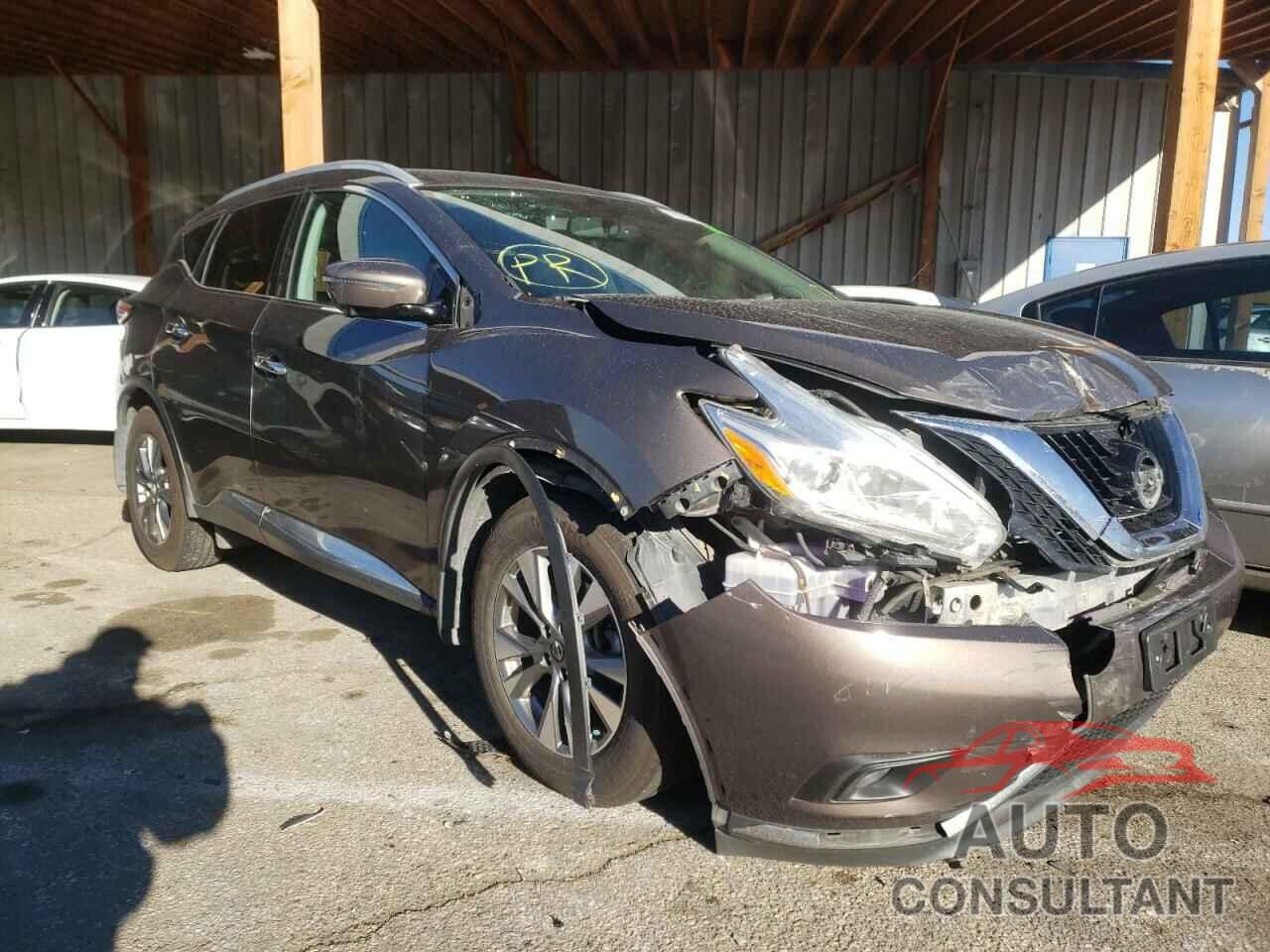 NISSAN MURANO 2016 - 5N1AZ2MH9GN121236