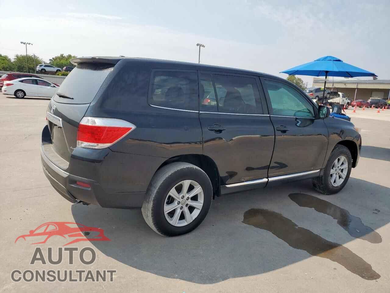 TOYOTA HIGHLANDER 2012 - 5TDBK3EH6CS123953