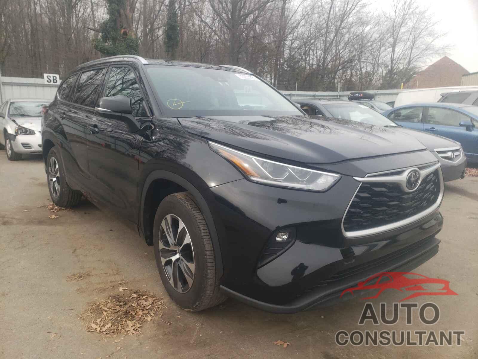 TOYOTA HIGHLANDER 2020 - 5TDGZRAH7LS501966