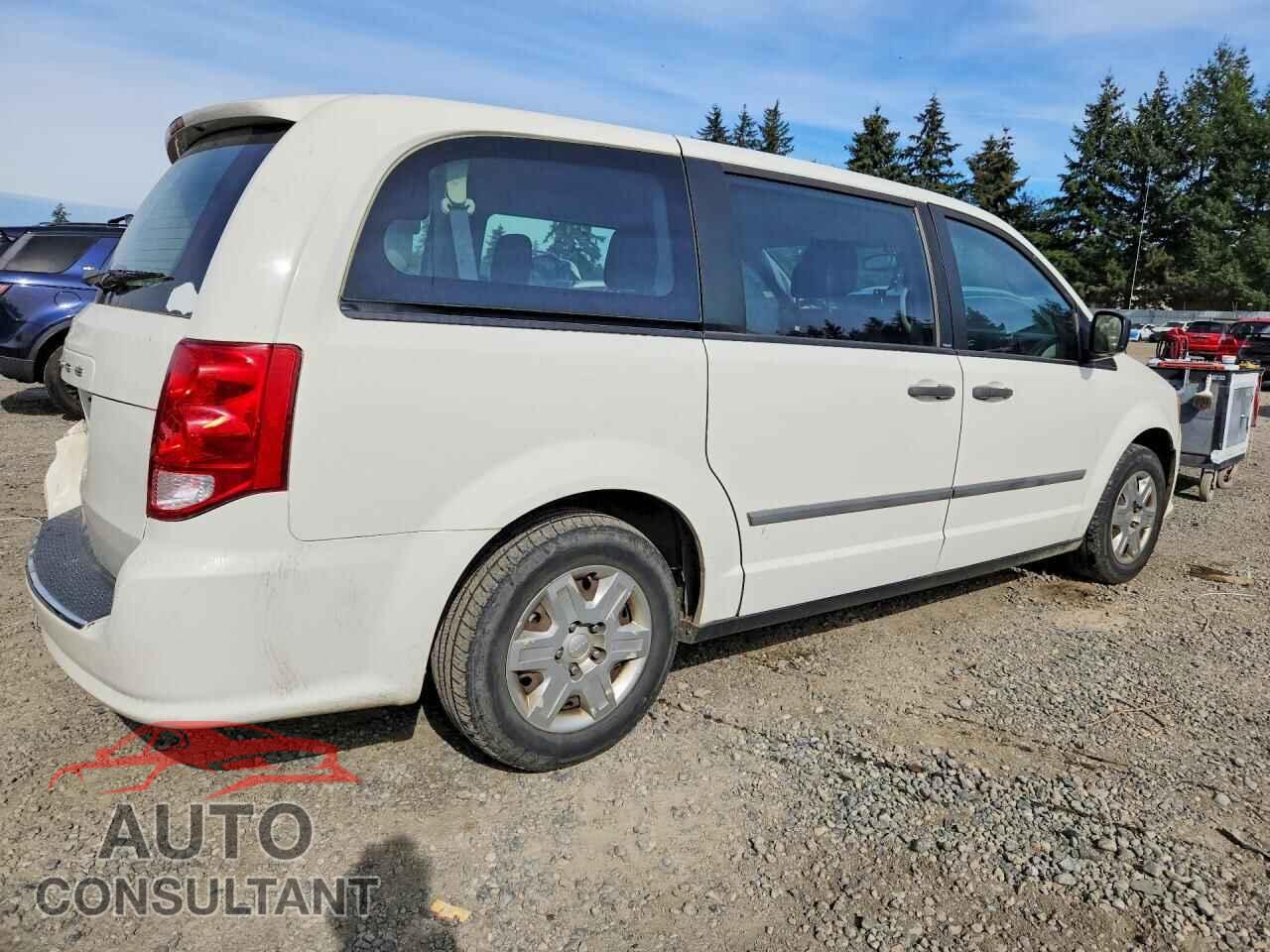 DODGE CARAVAN 2012 - 2C4RDGBG9CR191474