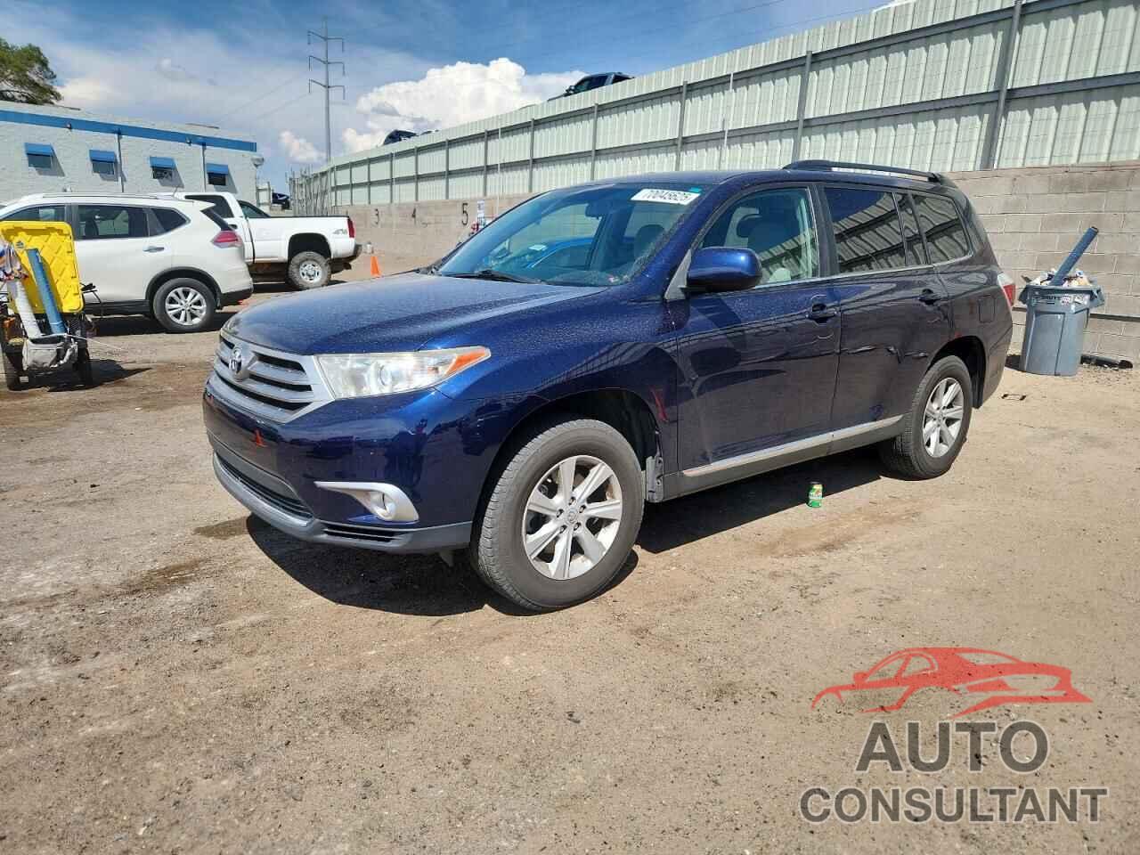 TOYOTA HIGHLANDER 2013 - 5TDZK3EH4DS133610