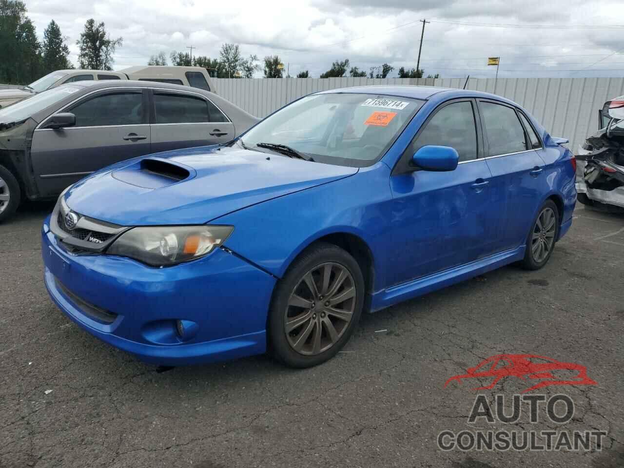 SUBARU WRX 2009 - JF1GE76629G516844