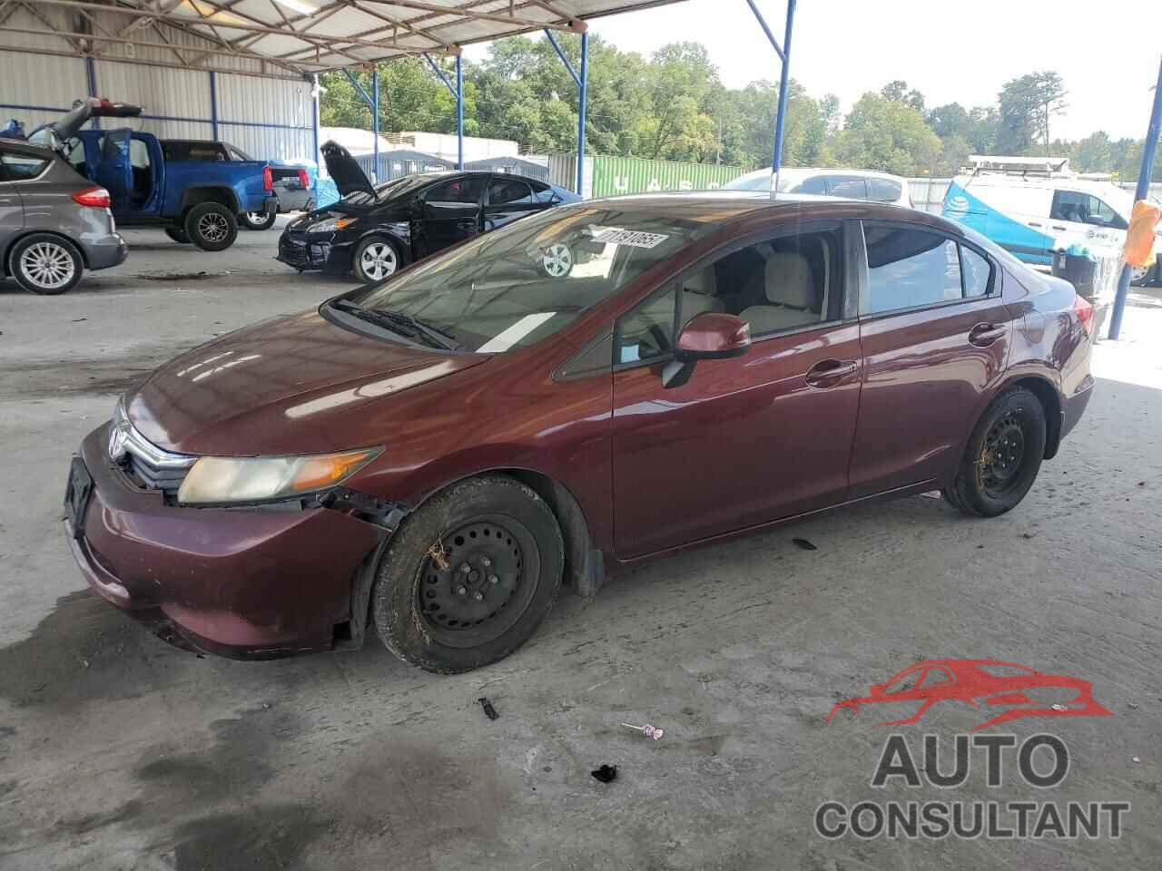 HONDA CIVIC 2012 - 19XFB2F59CE023484
