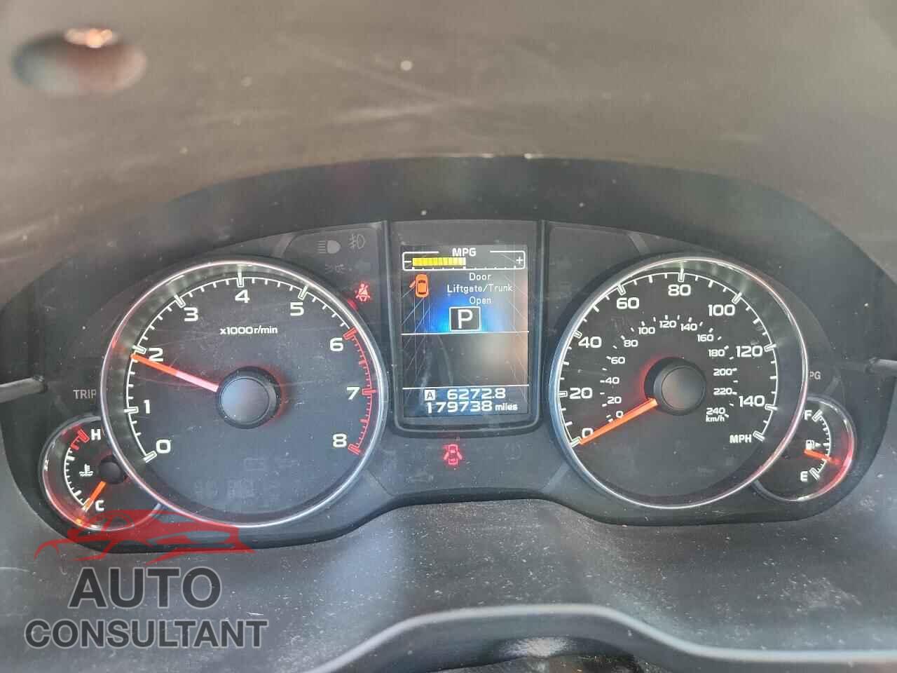 SUBARU OUTBACK 2014 - 4S4BRBLC8E3328512