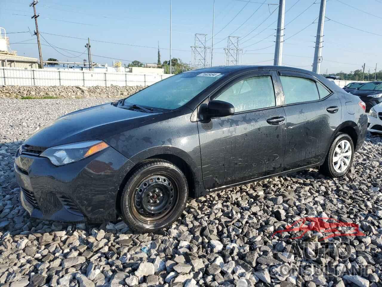 TOYOTA COROLLA 2016 - 5YFBURHE3GP536118