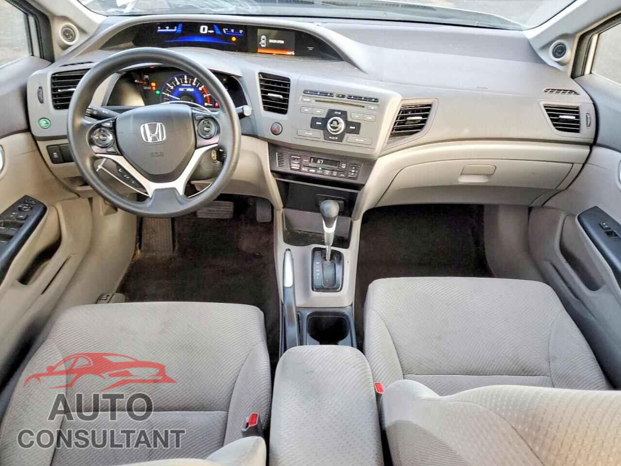 HONDA CIVIC 2012 - JHMFB4F20CS010927