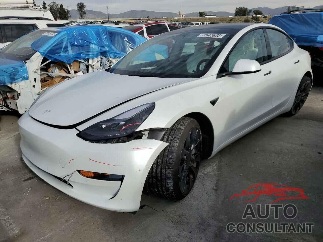 TESLA MODEL 3 2022 - 5YJ3E1EC5NF229628