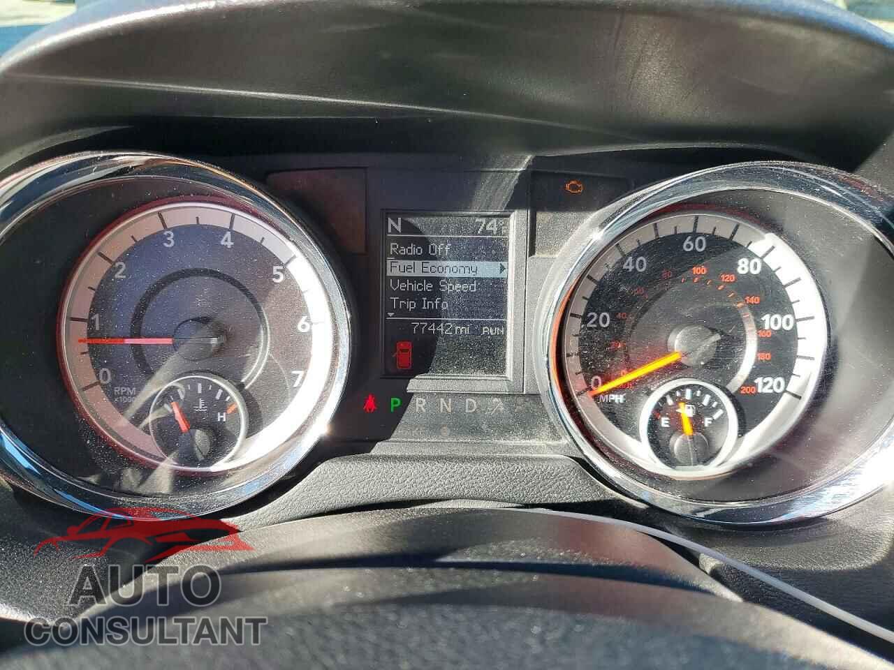 DODGE CARAVAN 2012 - 2C4RDGDG5CR114078