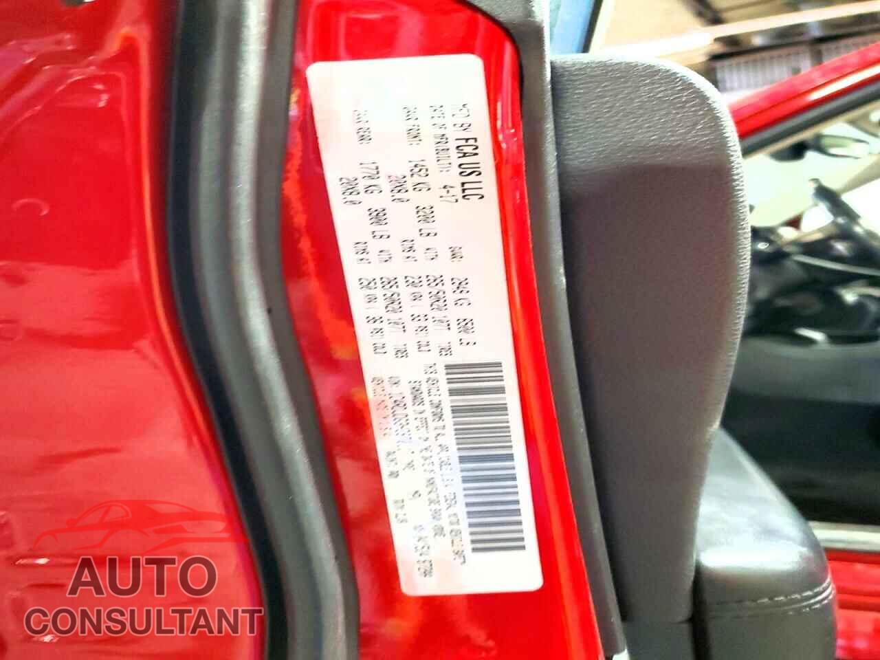 DODGE DURANGO 2017 - 1C4RDJDG3HC870117