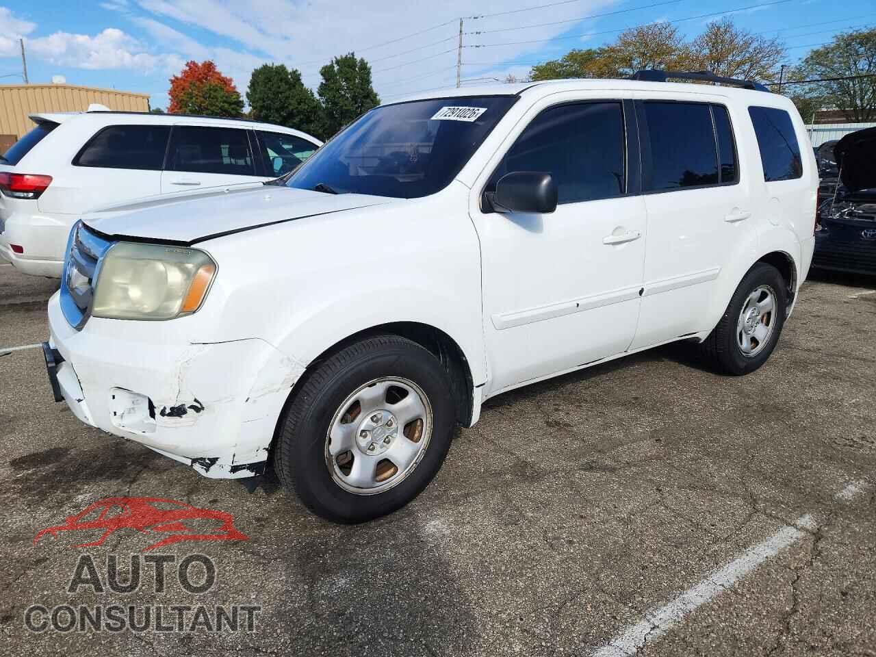 HONDA PILOT 2011 - 5FNYF3H24BB012391