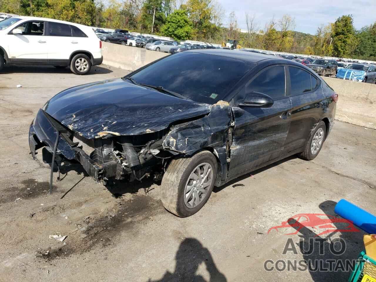 HYUNDAI ELANTRA 2019 - KMHD74LF5KU790312