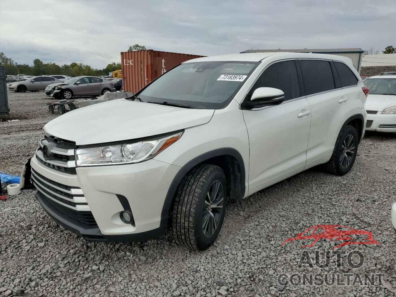 TOYOTA HIGHLANDER 2017 - 5TDZZRFH6HS220685