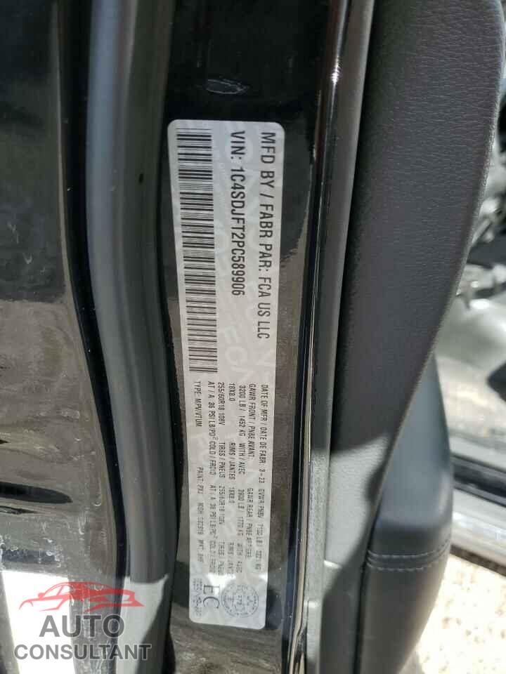 DODGE DURANGO 2023 - 1C4SDJFT2PC589906