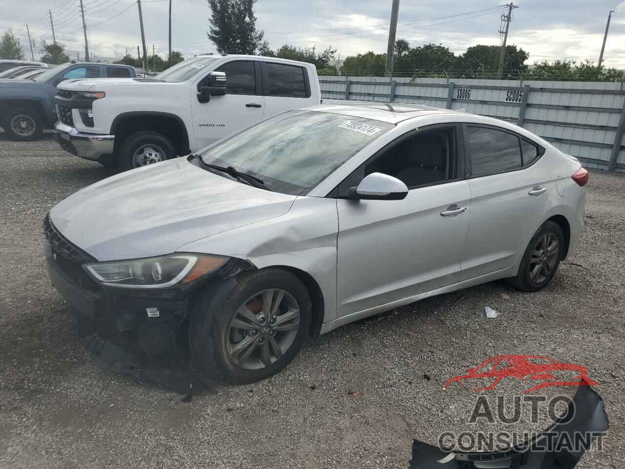HYUNDAI ELANTRA 2018 - 5NPD84LF0JH238985