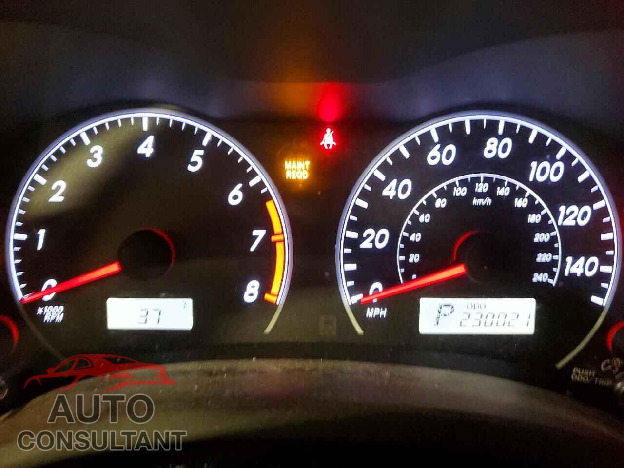 TOYOTA COROLLA 2012 - 2T1BU4EEXCC848888