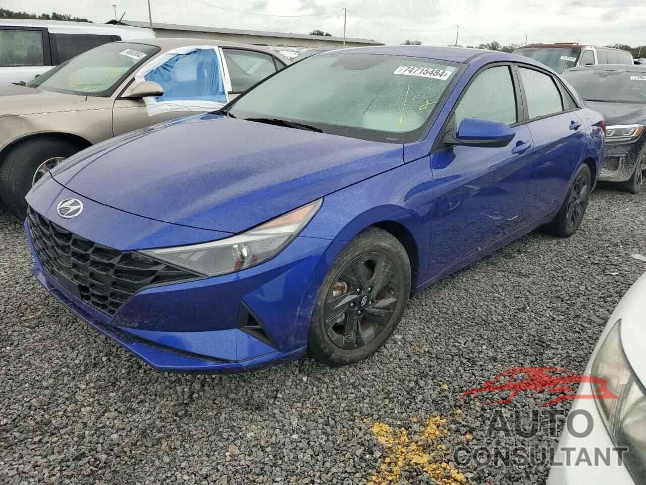 HYUNDAI ELANTRA 2022 - KMHLS4AGXNU336244