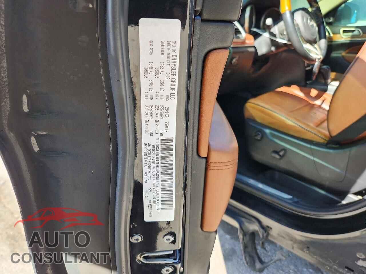 JEEP CHEROKEE 2012 - 1C4RJECT9CC291186
