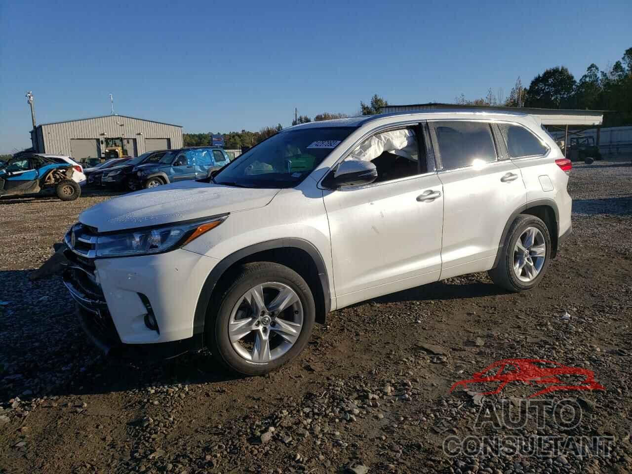 TOYOTA HIGHLANDER 2017 - 5TDDZRFHXHS371488