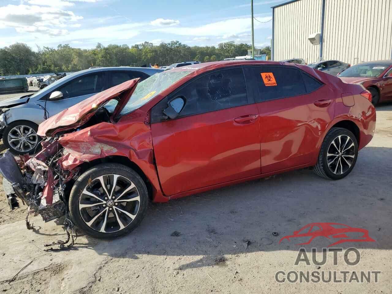 TOYOTA COROLLA 2019 - 5YFBURHE8KP910232
