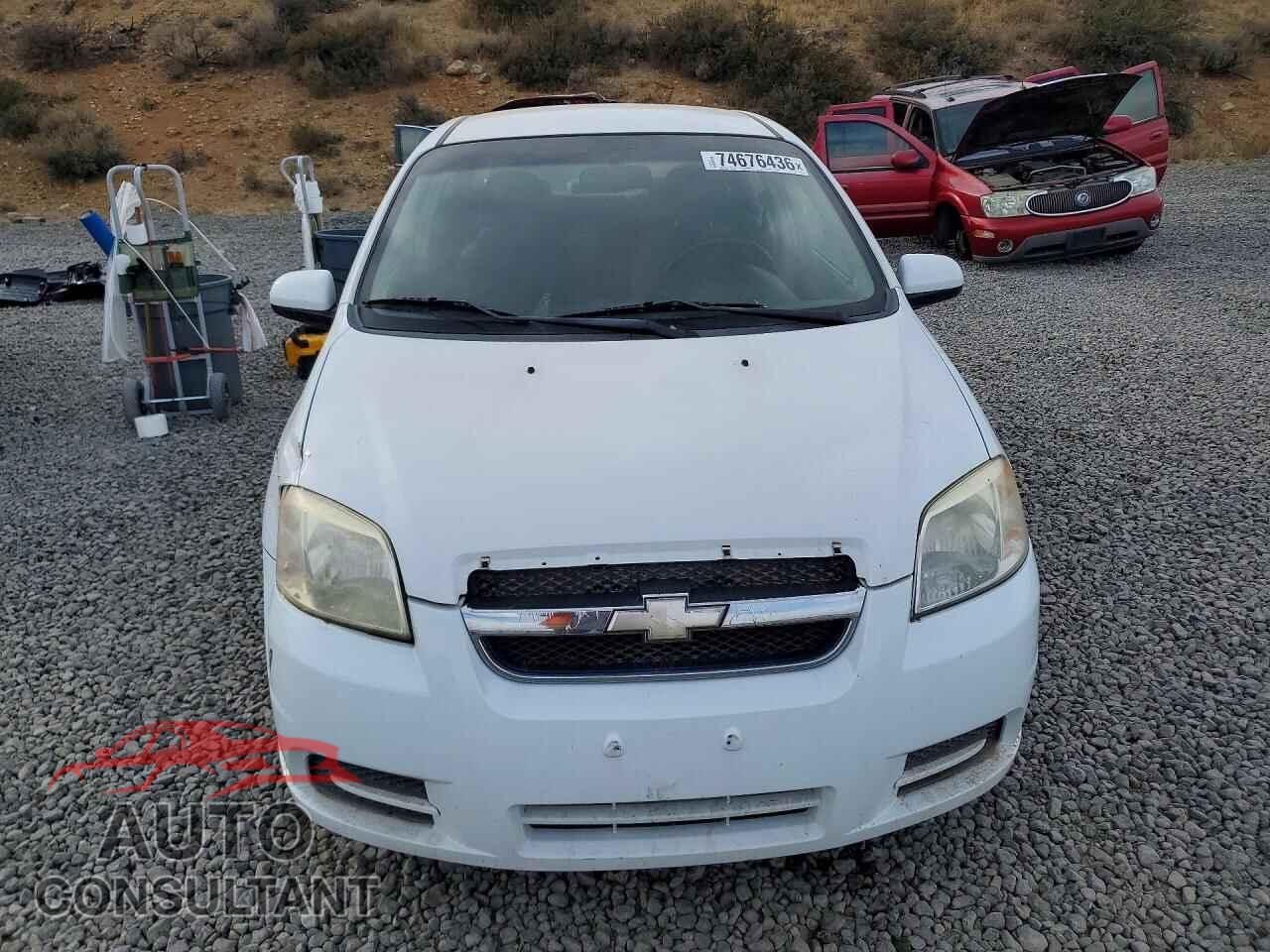 CHEVROLET AVEO 2011 - KL1TD5DE2BB122863