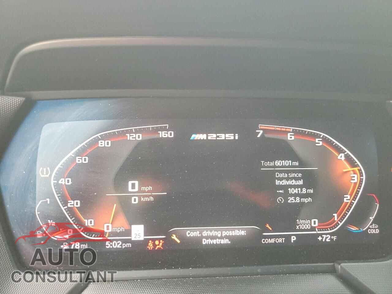 BMW M2 2020 - WBA13AL02L7F78822